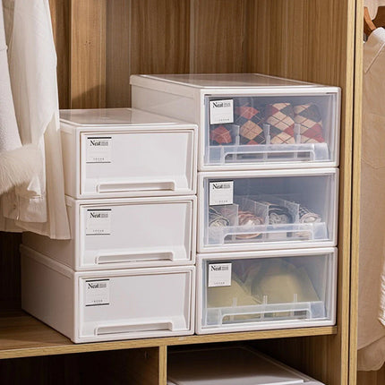 Stackable Transparent Quilt Storage Drawer - Closet Organizer