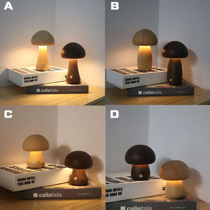 Mushroom Glow: Touch LED Night Light 🕯️✨ - Très Elite