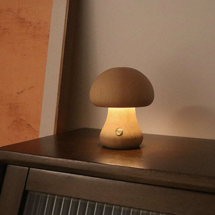 Mushroom Glow: Touch LED Night Light 🕯️✨..