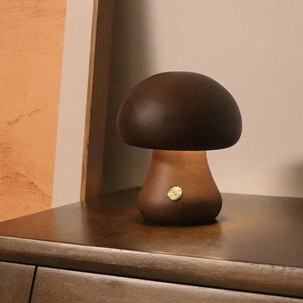 Mushroom Glow: Touch LED Night Light 🕯️✨..