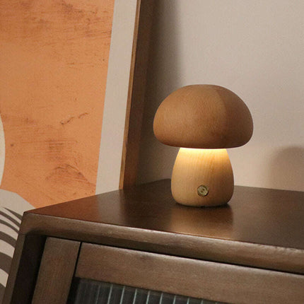 Mushroom Glow: Touch LED Night Light 🕯️✨..