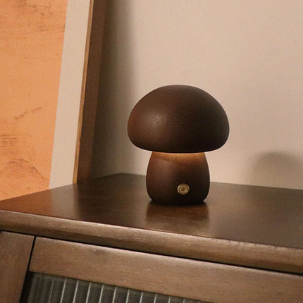 Mushroom Glow: Touch LED Night Light 🕯️✨..