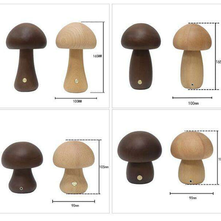 Mushroom Glow: Touch LED Night Light 🕯️✨ - Très Elite