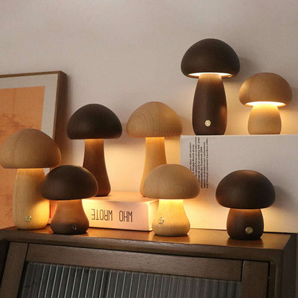 Mushroom Glow: Touch LED Night Light 🕯️✨ - Très Elite
