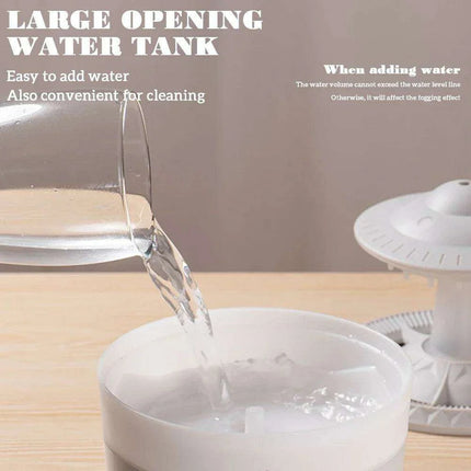 Mushroom Raindrop LED Aromatherapy Humidifier - Très Elite