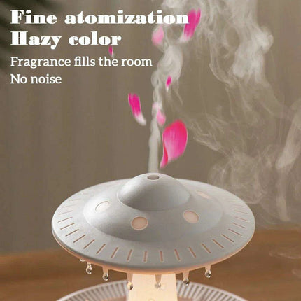 Mushroom Raindrop LED Aromatherapy Humidifier - Très Elite