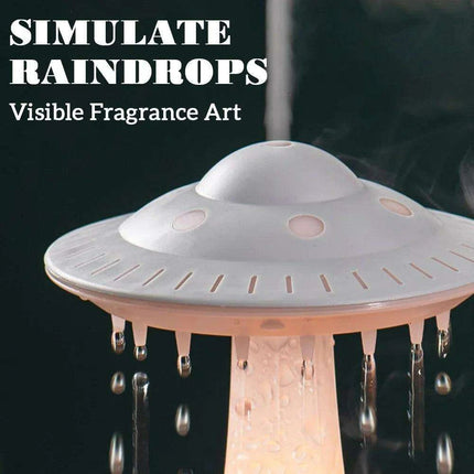 Mushroom Raindrop LED Aromatherapy Humidifier - Très Elite