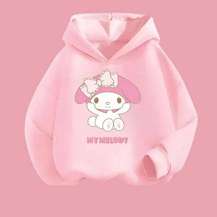 My Melody Graffiti Hoodie Outfit for Girls - Adorable Spring/Fall Sweatshirt Set - Très Elite