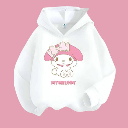 My Melody Graffiti Hoodie Outfit for Girls - Adorable Spring/Fall Sweatshirt Set - Très Elite