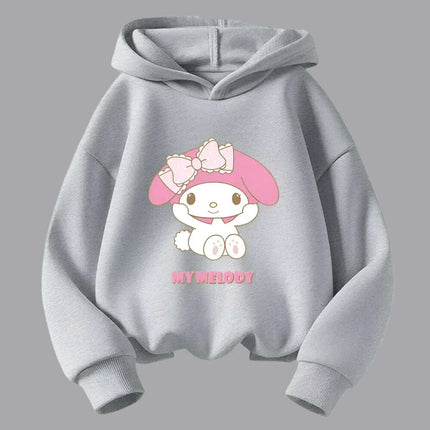 My Melody Graffiti Hoodie Outfit for Girls - Adorable Spring/Fall Sweatshirt Set - Très Elite