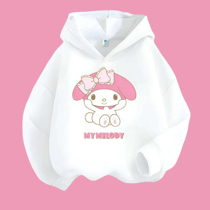 My Melody Graffiti Hoodie Outfit for Girls - Adorable Spring/Fall Sweatshirt Set - Très Elite