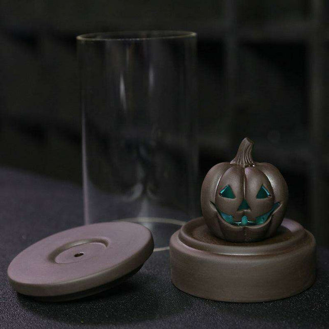 Mystical Pumpkin Backflow Incense Fountain for Halloween