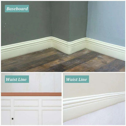 NBR Foam Self-Adhesive Wall Edging for Stylish Protection and Aesthetic Upgrade - Très Elite