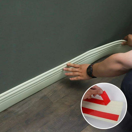NBR Foam Self-Adhesive Wall Edging for Stylish Protection and Aesthetic Upgrade - Très Elite