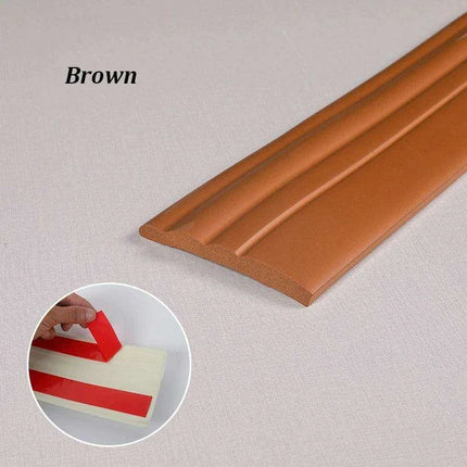 NBR Foam Self-Adhesive Wall Edging for Stylish Protection and Aesthetic Upgrade..