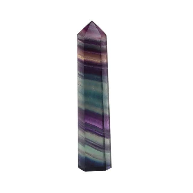Fluorite Energy Wand - Embrace Positivity and Natural Beauty with Every Touch