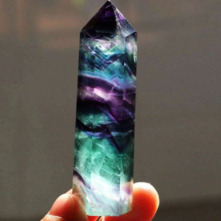 Fluorite Energy Wand - Embrace Positivity and Natural Beauty with Every Touch