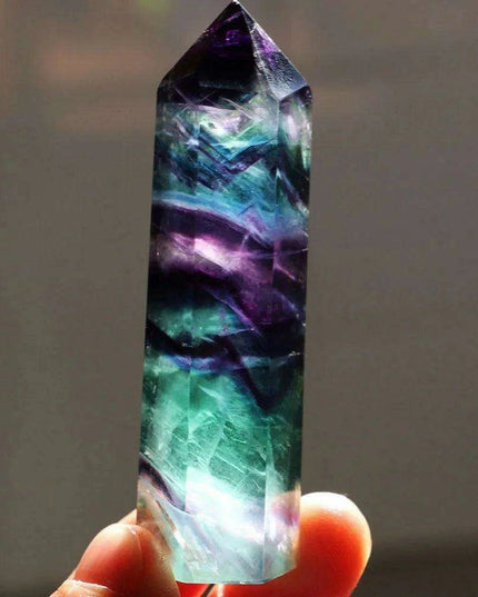 Fluorite Energy Wand - Embrace Positivity and Natural Beauty with Every Touch
