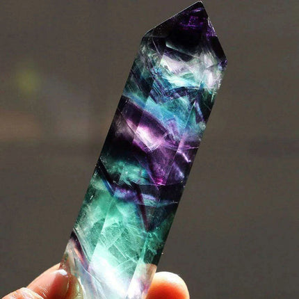 Fluorite Energy Wand - Embrace Positivity and Natural Beauty with Every Touch