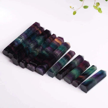 Fluorite Energy Wand - Embrace Positivity and Natural Beauty with Every Touch