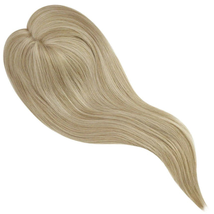 Natural-Looking 6x7 Inch Virgin Human Hair Toppers for Effortless Coverage- Très Elite- Très Elite