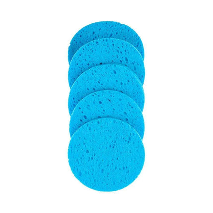 Natural Wood Pulp Facial Sponge Set - Essential Skincare Tools..