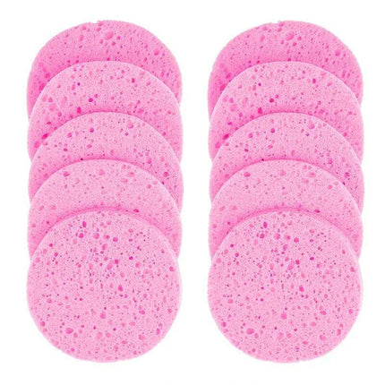 Natural Wood Pulp Facial Sponge Set - Essential Skincare Tools - Très Elite