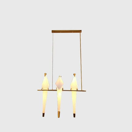 Nature-Inspired Nordic Bird Ceiling Lamp with Elegant Design..