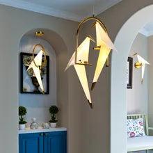 Nature-Inspired Nordic Bird Ceiling Lamp with Elegant Design..