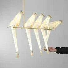 Nature-Inspired Nordic Bird Ceiling Lamp with Elegant Design..