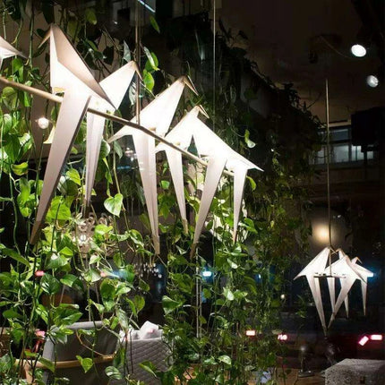 Nature-Inspired Nordic Bird Ceiling Lamp with Elegant Design..