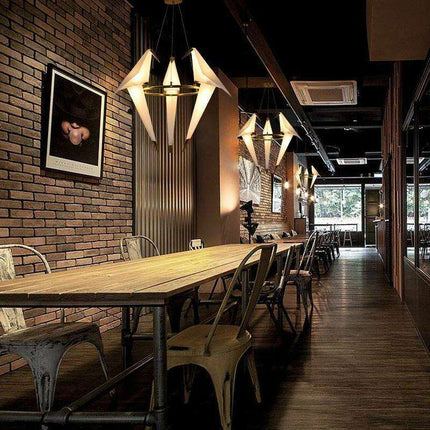 Nature-Inspired Nordic Bird Ceiling Lamp with Elegant Design..