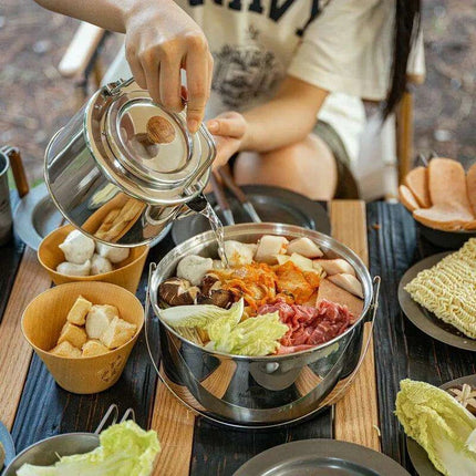 Naturehike Premium Outdoor Stainless Steel Cooking Set - Très Elite