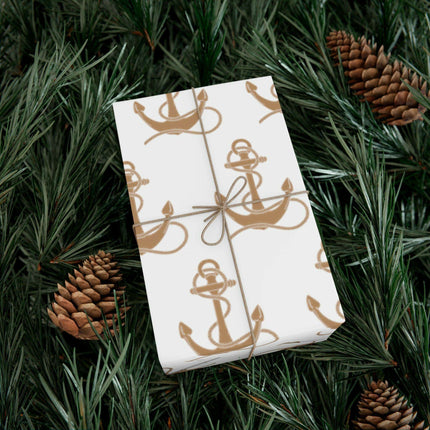 Nautical Elegance: Premium Gift Wrap Collection - Made in the USA