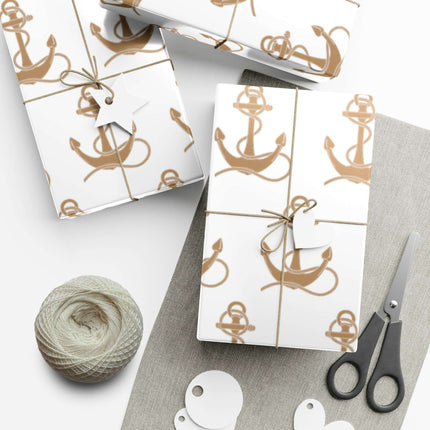 Nautical Elegance: Premium Gift Wrap Collection - Made in the USA