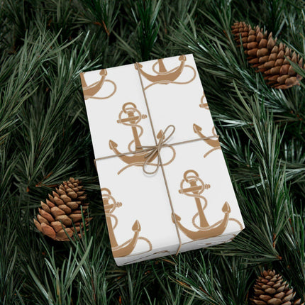 Nautical Elegance: Premium Gift Wrap Collection - Made in the USA