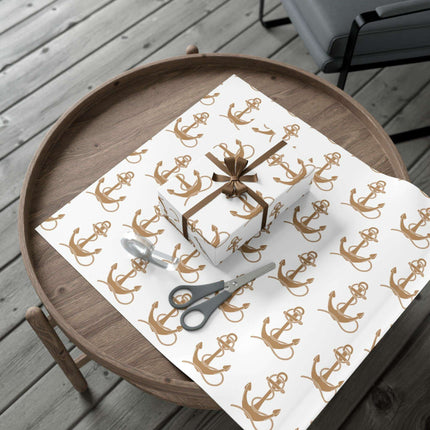 Nautical Elegance: Premium Gift Wrap Collection - Made in the USA
