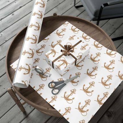 Nautical Elegance: Premium Gift Wrap Collection - Made in the USA
