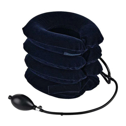 Neck Pain Relief Traction System with Four-Layer Posture Support - Très Elite