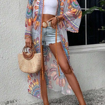 New Beach Skirt Casual Vacation Lace Cardigan Bikini Swimsuit Cover-Up Sun Protection Wear