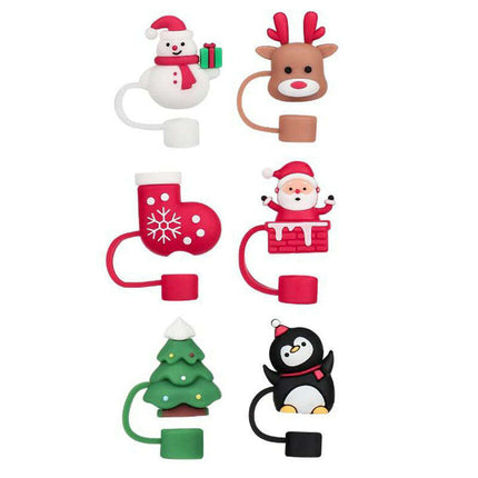 New Christmas Straw Dust Cover 10mm Cup Accessories- Très Elite- Très Elite