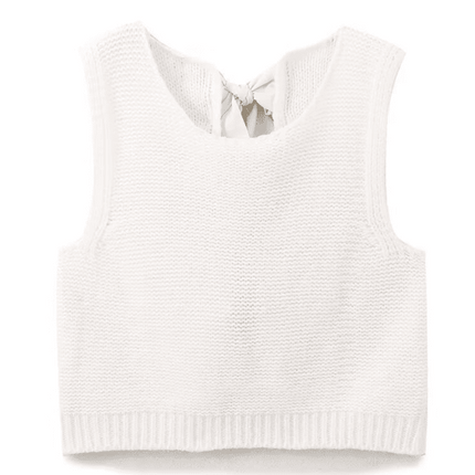 New Fashion Vest Bow Tie Sweater Vest - Très Elite