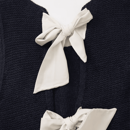 New Fashion Vest Bow Tie Sweater Vest - Très Elite