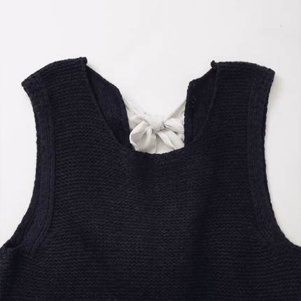 New Fashion Vest Bow Tie Sweater Vest - Très Elite