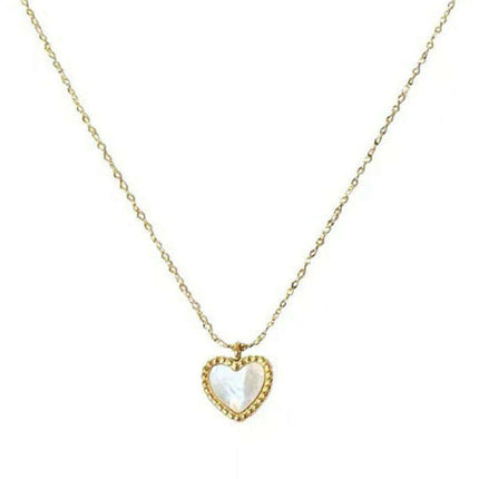 New Fritillary Love Versatile Simple Clavicle Chain Jewelry - Très Elite