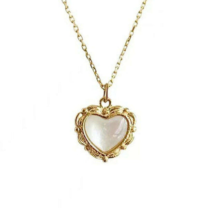 New Fritillary Love Versatile Simple Clavicle Chain Jewelry - Très Elite
