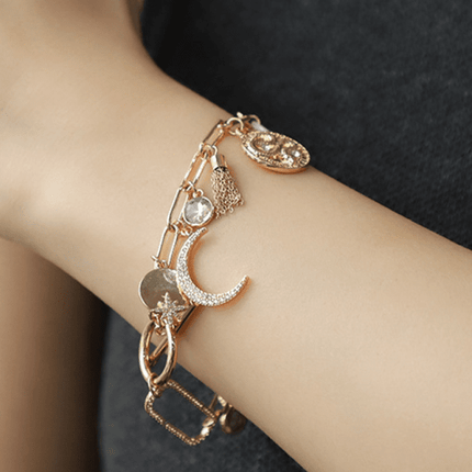 New Starry Sky Magic Necklace Bracelet Earrings