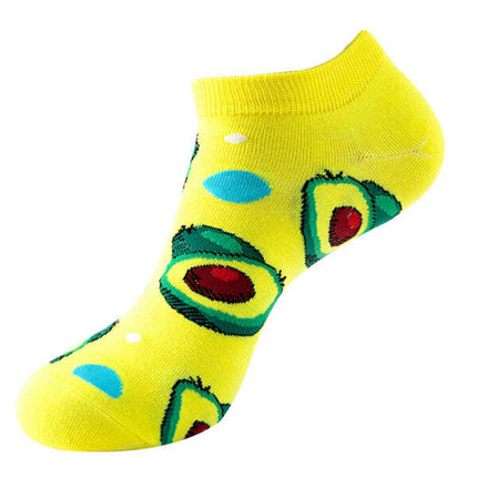 New Thin Crew Socks with Interesting Patterns - Très Elite