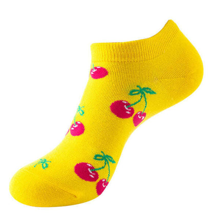 New Thin Crew Socks with Interesting Patterns - Très Elite