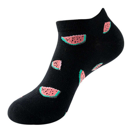 New Thin Crew Socks with Interesting Patterns - Très Elite